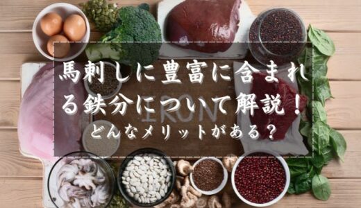 馬刺しに豊富に含まれる鉄分について解説！どんなメリットがある？